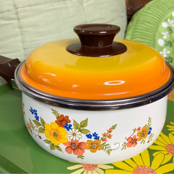 70s JMP Sweet Flowers Saucepan - Picture 9 of 10